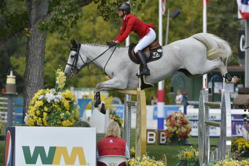 Spruce-Meadows-9-5-13-9289-PenelopeLeprevost-DameBlancheVanArenberg-FRA-DDeRosaPhoto